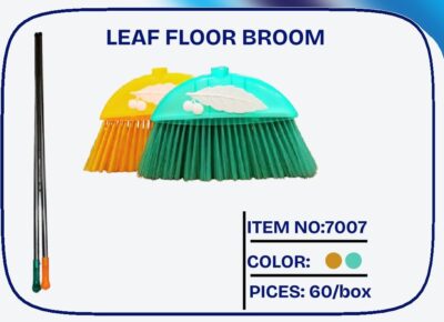 Leaf floor broom