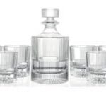charisma crystal decanter set 7 pcs