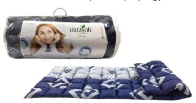 Fibre box bed quilted spongy