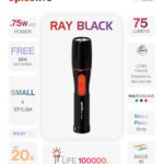 Spicelite ray black