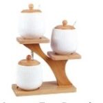 Amoura treee round condiments set