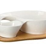 Arlet round chip & dip bowl