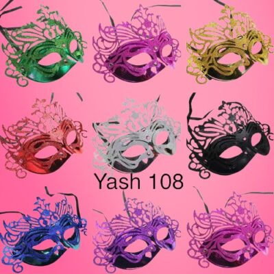 Party Masquerade Mask in Polychrome (Yash:108)