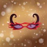 Burn & Curl Party Goggles – Funky Flame Design (DC-044)