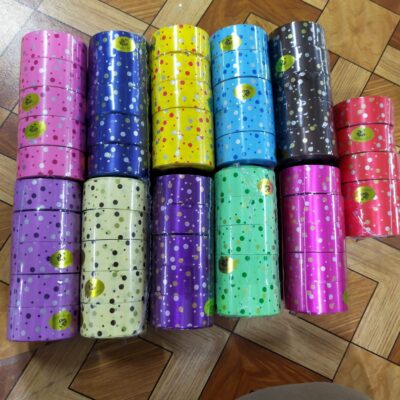 Festive Dotted Ribbon for Parties & Gifts (Yash-185)