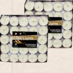 Smokeless White Tea Light Candles – 50 Pcs Pack (Yash-901)
