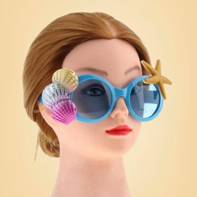 Fancy Tropical Sea Starfish Shell Sunglasses (DC-054)