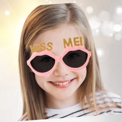 Glitter Kiss Me Eyewear – Romantic Party Look (DC-058)