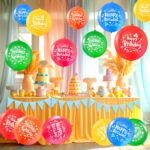 1.2 G Metallic Balloons Printing Multi Colors (Yash-771 100 PCS)