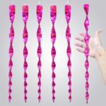 Shiny Mirror Finish Acrylic Spiral Twister for Hanging Decor – 30cm (Yash-49)