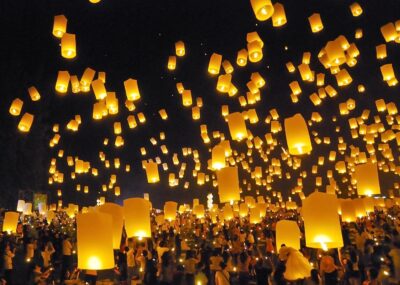 Sky Bloom Flying Lantern (Yash-123)