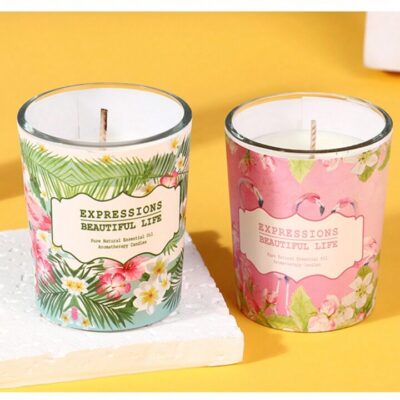 Scented Candle in Two Beautiful Fragrances (Yash-950)
