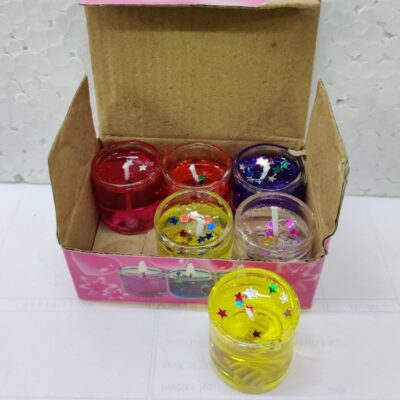 Scented Gel Candle in Mini Glass (Yash-933)