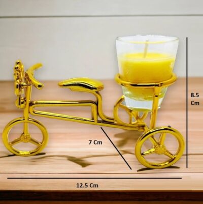 Scented Candle with Cycle Holder (Yash-952)