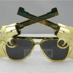 Golden Revolver Party Shades – Wild West Style (DC-072)