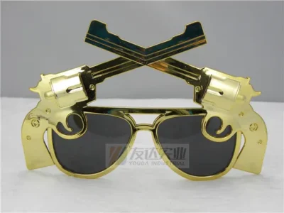 Golden Revolver Party Shades – Wild West Style (DC-072)
