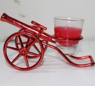 Scented Candle with Cannon Holder (Yash-953)