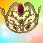 Golden Fancy Crown for Parties (Yash-89)