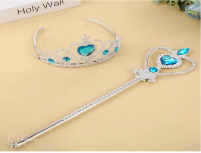 Barbie Silver Stone Crown With Stick(Yash-931)