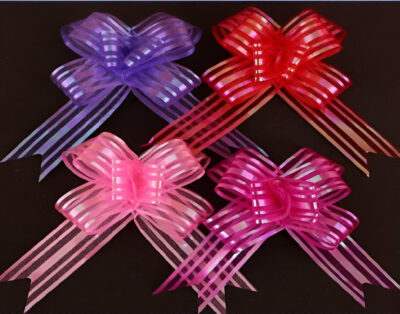 Graceful 18mm Net Bow for Weddings & Decor (Yash-220)