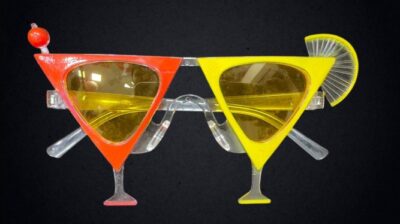 Party Toast Novelty Sunglasses Cocktail Style (DC-021)