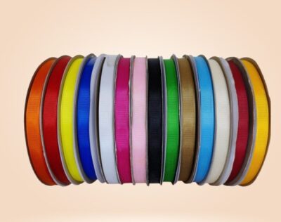 Multi-Purpose Grosgrain Ribbon 12mm – 90m Roll for Crafting & Packaging