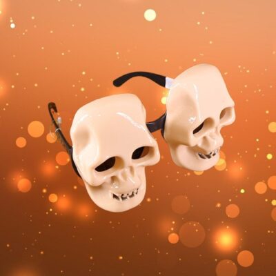 Spooky Skull Party Glasses – Halloween Edition (DC-041)