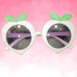 Mango Shaped White Color Party Glasses (SB-2)