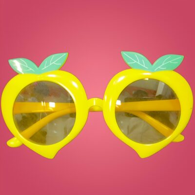 Mango Shaped Yellow Color Party Glasses (SB-3)