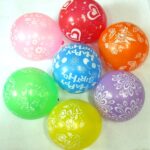 2G Happy Birthday Printing Balloons Mix Colors (Yash 839,100 Pcs)