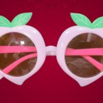Peachy Pop Plain Party Glasses – Stylish Pink Frame (SB-8)