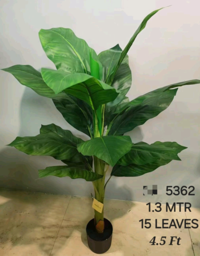 Artificial Plants with 15 Leaves and Height 4.5 Feet (Code:5361)