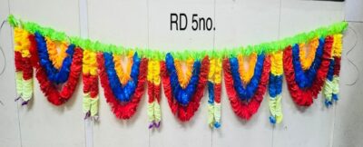 Artificial Flower Toran Garland for Door Wall Hanging (RD 5)