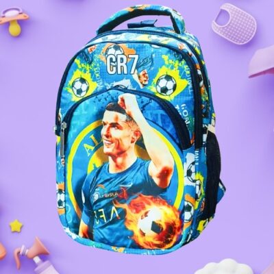 Cristiano Ronaldo Pictured Kids Backpack (Model 023)