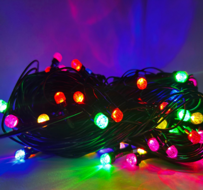 8 MM Shine RG/RB Multicolor Serial String LED Lights