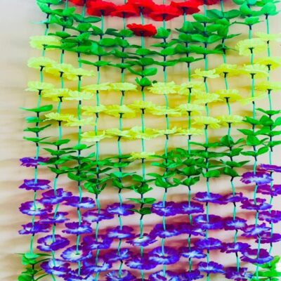 Artificial Flower and Leaf Garland for Decoration (DP-138)