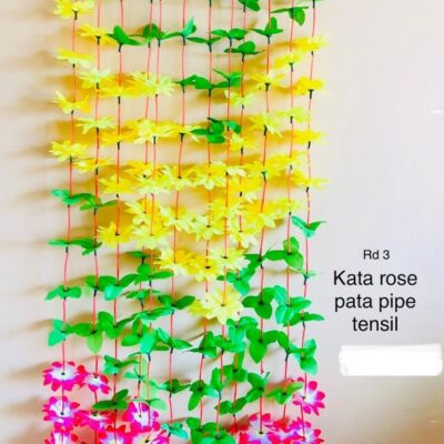 Artificial Flower and Leaf Garland for Decoration (DP-231)