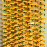 Artificial Daisy Flower Garland for Decoration (DP-130)