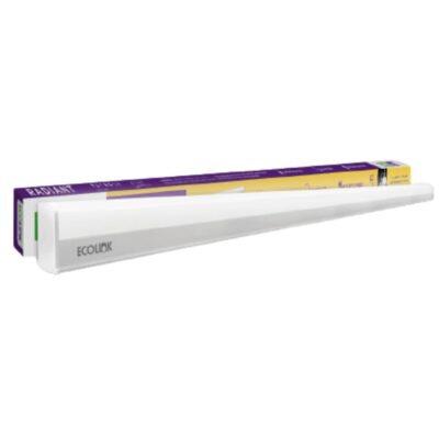 EcoLink 30-watt LED Batten/Tubelight | Radiant Compact 4-ft LED Batten for Living Room & Bedroom | Cool Day Light