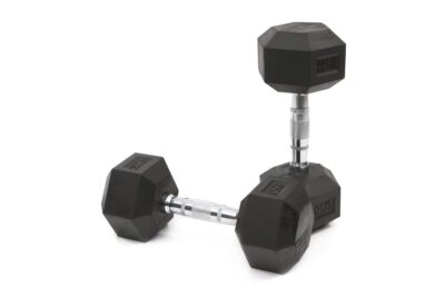 Vicky Fitness Hexa 12.5 Kg Black Dumbbell Set