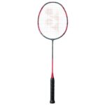 Yonex Arcsaber 11 Play Badminton Pre-Strung Racket (Grayish Pearl) (4UG5), Graphite