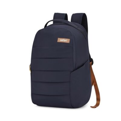 Safari Rizz 24L College Backpack, 2 Compartments, 17" Laptop Compatible, Smart Trolley Sleeve, Front Pocket, Travel Bag, School Bag for Boys and Girls, Ideal for College Students