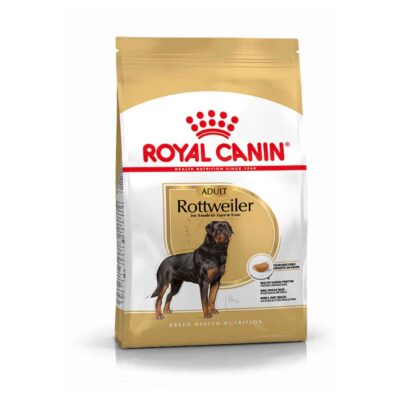 Royal Canin Rottweiler Adult Dog Food, 12 Kg, Dry Food, Supports Healthy Cardiac Function, Bone & Joint Health, Promotes Ideal Muscle Mass