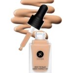 SUGAR Cosmetics Drop The Base Serum Foundation | Medium Coverage | Lasts 8 Hrs+ | Natural Finish | 20ml - 15 Cappuccino (Light, Cool Undertone)