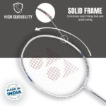 YONEX Astrox Attack 9 Badminton, Pearl White, 80 Grams, Made in India