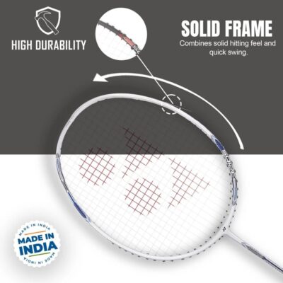 YONEX Astrox Attack 9 Badminton, Pearl White, 80 Grams, Made in India