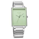 Sonata Sleek Green Dial Analog with Date Watch for Men-NS7148SM01
