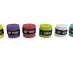 Yonex AC 102EX Pack of 6 Rubber Badminton Grip (Assorted) Badminton Super Grip