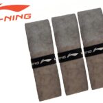 Li-Ning Gp-25 Velvet Badminton Replacement Grip 3PC (Gray)