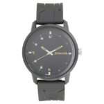 Sonata Quartz Analog Black Dial Plastic Strap Watch for Men-NS77085PP03W/NT77085PP03W